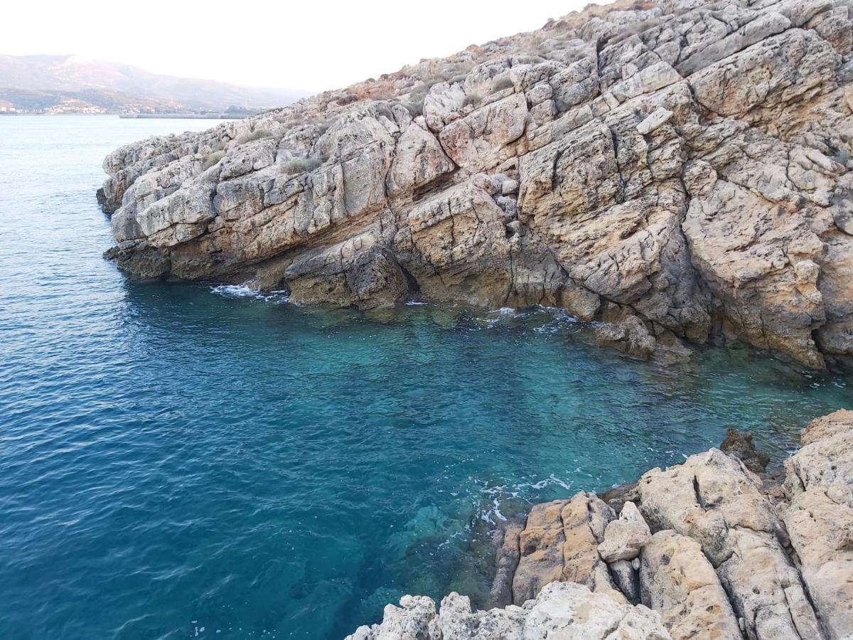 Le Grand Bleu Apartment Sitia  Bagian luar foto